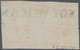 Mexiko: 1856, 1 Real Yellow-orange Horizontal Pair With Overprint PUEBLA Cancelled With One-liner "N - Mexico