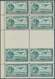 Mexiko: 1929, 35 C In Vertical Gutter-block Of Four, Two Lower Stamps With MISSING UPPER PERFORATION - Mexico