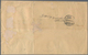 Mexiko - Ganzsachen: 1908, 1 And 2 C. Wrapper Fixed Together And Uprated By A 1 C, Stamp. This Sent - Mexico
