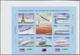 Nauru: 2003, 100 Years Of Powered Flight (Zeppelin) Complete Set In A Special Sheetlet Of Nine And T - Nauru