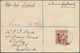 Neuguinea: 1932, 2 Sh. AIRMAIL OVERPRINT On Registered FIRST FLIGHT LETTER "WAN-SALAMANA 13.Jan.32" - Papua New Guinea