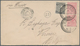 Neuseeland: 1898/1910 A Cover And A Ppc To Scarce Destinations, With 1) 1898 Cover From Dunedin To B - Andere & Zonder Classificatie