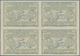 Niederländische Antillen: Design "Madrid" 1920 International Reply Coupon As Block Of Four 30 Cent N - Curacao, Netherlands Antilles, Aruba