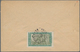 Nossi-Be: 1892 Backside Uprated Postal Stationery Envelope Sent 1923 As Printed Matter From Nosy-Bé - Andere & Zonder Classificatie