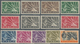 Nyassaland: 1938/1942, KGVI Definitives Complete Set Of 18, Mint Lightly Hinged, SG. £ 200 - Nyassa