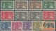 Nyassaland: 1938/1942, KGVI Definitives Complete Set Of 18, Mint Lightly Hinged, SG. £ 200 - Nyasaland