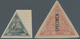 Obock: 1893, Definitives: Camel Mail, Two IMPERFORATE Values With Overprint SPECIMEN, Unused, One Va - Other & Unclassified