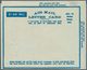 Ostafrikanische Gemeinschaft: 1941/1942, Two Different Types Of Air Mail Letter Cards In Blue On Whi - British East Africa