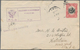 Delcampe - Panama-Kanalzone: 1916/18 Three Commercially Used Envelopes, All Sent To The USA, Once With Censorsh - Panamá