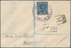 Rio De Oro: 1907, Alfons XIII 4 Ptas Blue On Registered Letter Sent From "SOSU.. 13 SEP 07" Via Las - Rio De Oro