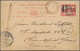 St. Helena: 1901 Boer War: Postal Stationery Card 1d. Red Used From Broad Bottom Camp To Frankfurt, - St. Helena