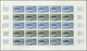 Delcampe - St. Pierre Und Miquelon: 1972. Complete Set FISH (4 Values) In 4 Color Proof Sheets Of 25 Showing Va - Andere & Zonder Classificatie