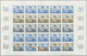 St. Pierre Und Miquelon: 1974. Complete Set "Churches' (3 Values) In 3 Color Proof Sheets Of 25. Eac - Other & Unclassified