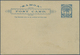 Samoa: 1886, Three Stationery Cards: 1 D Blue Mint In Two Different Papers (one Uprated) And Questio - Samoa