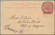 Delcampe - Sudan - Ganzsachen: 1899/1907: Three Different Postal Stationery Cards Used, With 1899 Card 4m. On 5 - Soedan (1954-...)