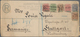 Transvaal: 1901 Uprated With 6-colour Franking Registered Postal Stationery Envelope Size H2 By Regi - Transvaal (1870-1909)