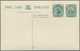 Südafrika - Ganzsachen: 1934, Pictorial Stat. Postcards Springbok ½d. Green/black With Outlined Box - Andere & Zonder Classificatie