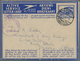 Delcampe - Südafrika - Ganzsachen: 1941/1945, Four ACTIVE SERVICE Lettercards 3d Blue All Commercially Used Wit - Sonstige & Ohne Zuordnung