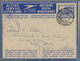 Delcampe - Südafrika - Ganzsachen: 1941/1945, Four ACTIVE SERVICE Lettercards 3d Blue All Commercially Used Wit - Andere & Zonder Classificatie