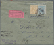 Delcampe - Surinam: 1888/1897, Lot Of 3 Covers To Germany, Comprising A 4-color Franking With 1 C Grey, 2 X 2 C - Suriname ... - 1975