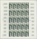 Delcampe - Togo: 1954. Complete Issue "Freight Highway" (1 Value) In 4 Different Color Proof Sheets Of 25. Each - Togo (1960-...)