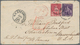 Trinidad Und Tobago: 1870/1876, Two Entires: (1d.) Red And 4d. Violet On Envelope From "TRINIDAD JA - Trinidad & Tobago (1962-...)