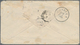 Trinidad Und Tobago: 1870/1876, Two Entires: (1d.) Red And 4d. Violet On Envelope From "TRINIDAD JA - Trinidad & Tobago (1962-...)