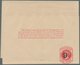 Trinidad Und Tobago: 1891, Stationery Wrapper 1 D. Carmine On Buff With Surcharge Overprint "9 D" Fo - Trinidad & Tobago (1962-...)