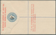 Trinidad Und Tobago: 1891, Stationery Registered-envelope 2 D. Dull-blue ".. CUT AWAY PERFORATED .." - Trinidad En Tobago (1962-...)