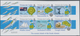 Tristan Da Cunha: 2007, Maps And Landscapes Of Tristan Da Cunha Complete Perf. And IMPERFORATE Sheet - Tristan Da Cunha