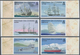 Tristan Da Cunha: 2009, Seafaring And Exploration Complete IMPERFORATE Set Of Six Showing Different - Tristan Da Cunha
