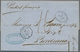 Uruguay: 1861, "ADMON DE CORREOS MONTEVIDEO" Oval Postmark And Octagon Ship-post Cancel URUGUAY On F - Uruguay