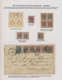 Uruguay: 1897, Provisional Issue, Specialised Assortment Incl. Plate Proof Of Overprint, Specimen, I - Uruguay