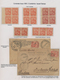 Uruguay: 1901, Corrientes Issue, 2c. Red, Specialised Assortment Incl. Shades, Imperf. Between, Impe - Uruguay