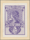 Uruguay: 1909/1910, Unadopted "Liberty" Design, Lithographed Essay 5c. Violet On Coated Paper, Size - Uruguay