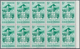 Delcampe - Venezuela: 1953, Coat Of Arms 'MERIDA‘ Normal Stamps Complete Set Of Seven In Blocks Of Ten From Lef - Venezuela