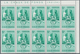 Delcampe - Venezuela: 1953, Coat Of Arms 'FALCON‘ Normal Stamps Complete Set Of Seven In Blocks Of Ten From Rig - Venezuela