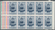 Venezuela: 1953, Coat Of Arms 'NUEVA ESPARTA‘ Normal Stamps Complete Set Of Seven In Blocks Of Ten F - Venezuela