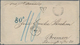 Venezuela - Schiffspost: 1877, Stampless Envelope With French Octagon-cancel "PORTO CABALLO 5 MAI 77 - Venezuela