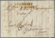 Vereinigte Staaten Von Amerika - Stampless Covers: 1800 Entire From New York To San Sebastian, Spain - …-1845 Prephilately