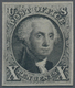 Vereinigte Staaten Von Amerika: 10c Black, 1875 Reprint Of 1847 Issue (Scott 4), Ample Margins All A - Other & Unclassified