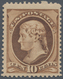 Vereinigte Staaten Von Amerika: 10c Jefferson 1882 Issue (Scott 209), Never Hinged, Large Margins, F - Other & Unclassified