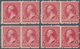 Vereinigte Staaten Von Amerika: 2c 1890 Issue With Cap On Left "2" (Scott 220a), Fine Group Of 28 Ne - Other & Unclassified