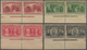 Vereinigte Staaten Von Amerika: 1c-$5.00 Columbus Issue (Scott Nos. 230-245), Complete Set Of Imprin - Other & Unclassified