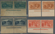 Delcampe - Vereinigte Staaten Von Amerika: 1c-$5.00 Columbus Issue (Scott Nos. 230-245), Complete Set Of Imprin - Andere & Zonder Classificatie