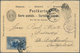 Vereinigte Staaten Von Amerika: 1893, 1 Cent Columbus On Swiss 5 Rp Replycard Sent From COLUMBUS, Oh - Andere & Zonder Classificatie