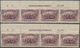 Vereinigte Staaten Von Amerika: Columbian Issue Plate No. And Imprint Strips Of Four, 2c (7), 3c, 4c - Other & Unclassified