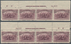 Delcampe - Vereinigte Staaten Von Amerika: Columbian Issue Plate No. And Imprint Strips Of Four, 2c (7), 3c, 4c - Other & Unclassified