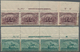 Delcampe - Vereinigte Staaten Von Amerika: Columbian Issue Plate No. And Imprint Strips Of Four, 2c (7), 3c, 4c - Other & Unclassified