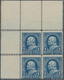 Vereinigte Staaten Von Amerika: 1c Watermarked 1895 (Scott 264), Never Hinged Top Left Corner Block - Other & Unclassified